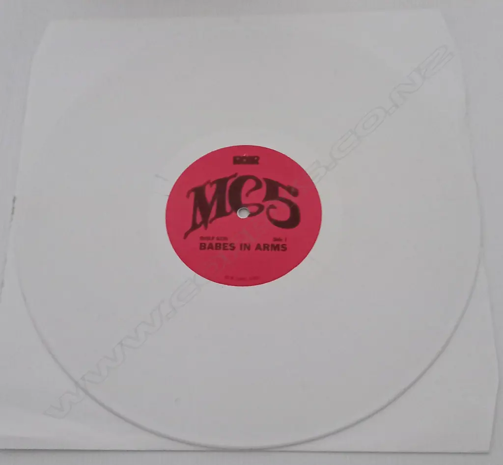 MC5, Babes In Arms, ( White Vinyl) Image 1++